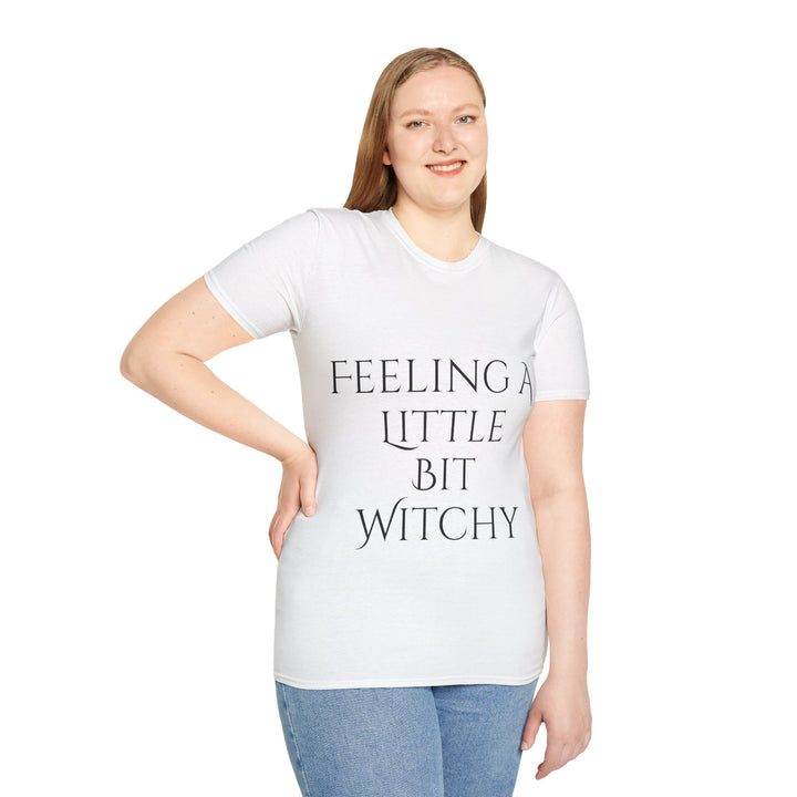 Feeling A Little Bit Witchy - White Shirt