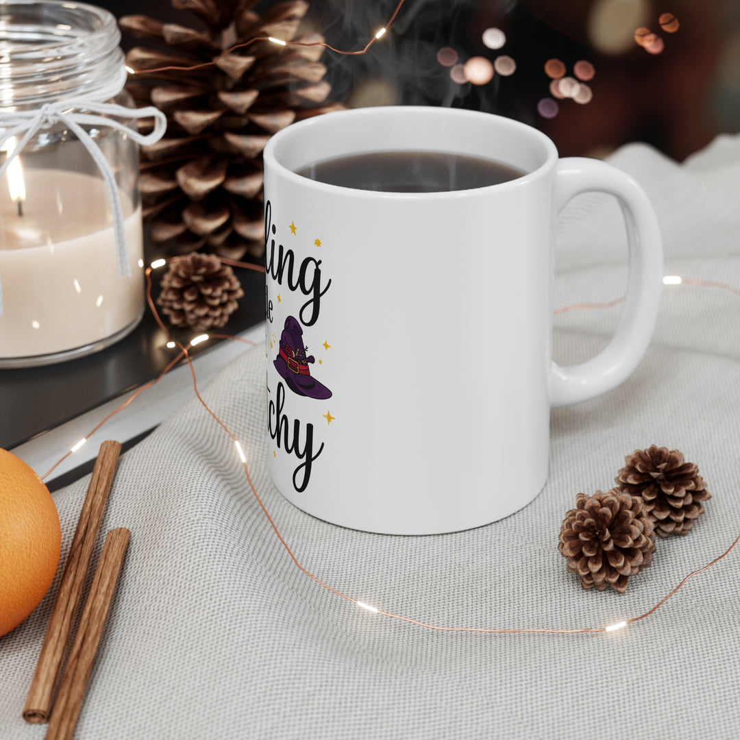 "Feeling a Little Bit Witch" Coven Cove Custom Coffee Mug