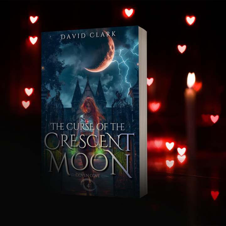 The Curse of the Crescent Moon (Coven Cove Book 4)  -  Paperback