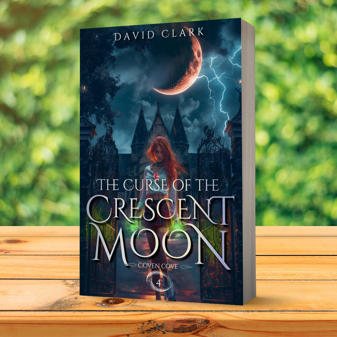 The Curse of the Crescent Moon (Coven Cove Book 4)  -  Paperback