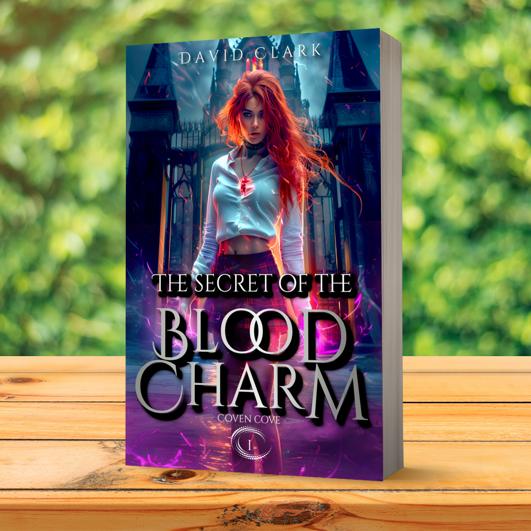 The Secret of the Blood Charm (Coven Cove Book 1)  -  Paperback