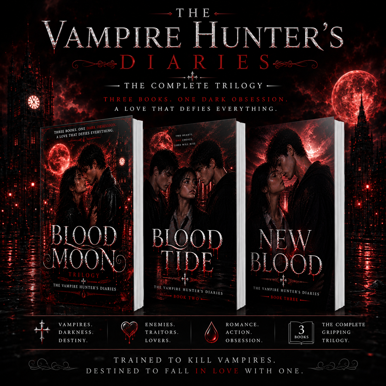The Vampire Hunter's Diaries (The Complete Series Paperback Bundle)